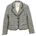 Chanel Single Breasted Jacket Black #42