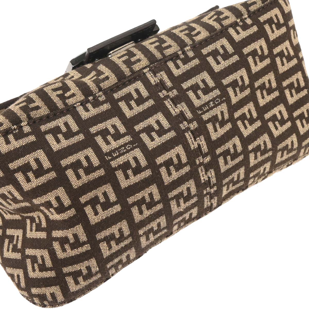 Fendi Brown Zucchino Handbag