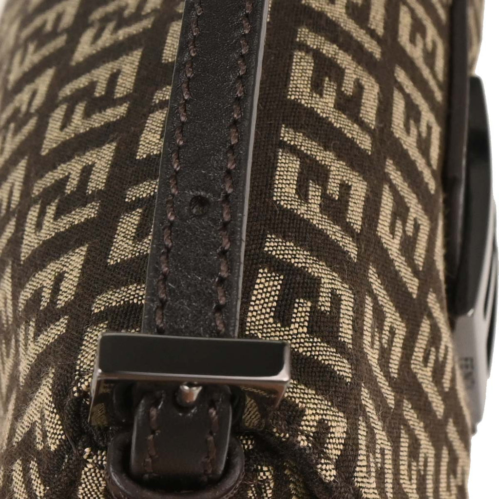 Fendi Brown Zucchino Handbag