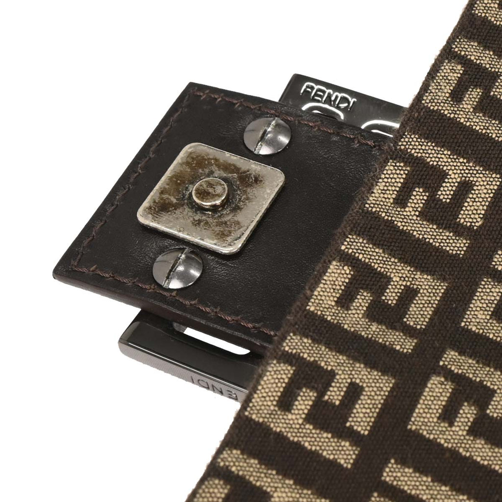 Fendi Brown Zucchino Handbag