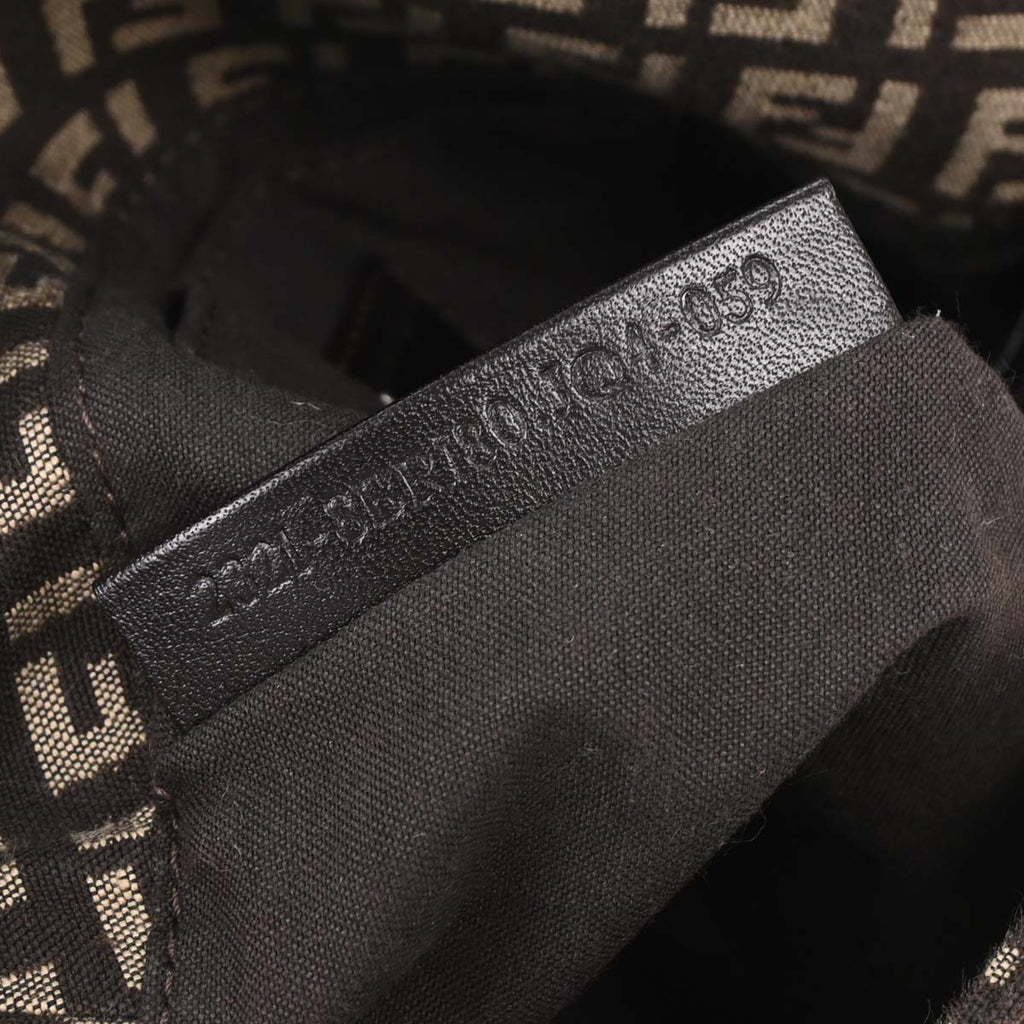 Fendi Brown Zucchino Handbag