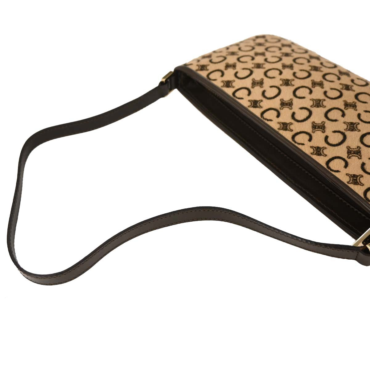 Celine Brown Pony Hair C Macadam Handbag