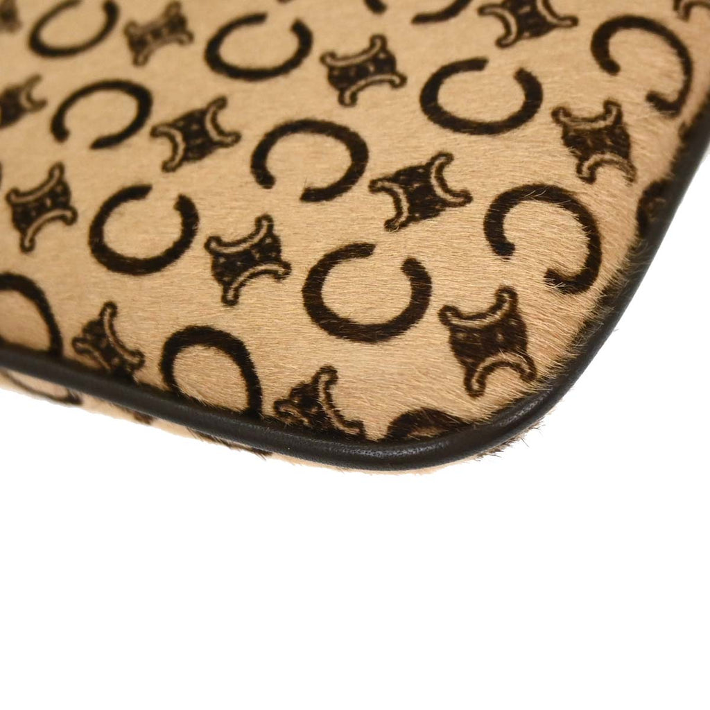 Celine Brown Pony Hair C Macadam Handbag
