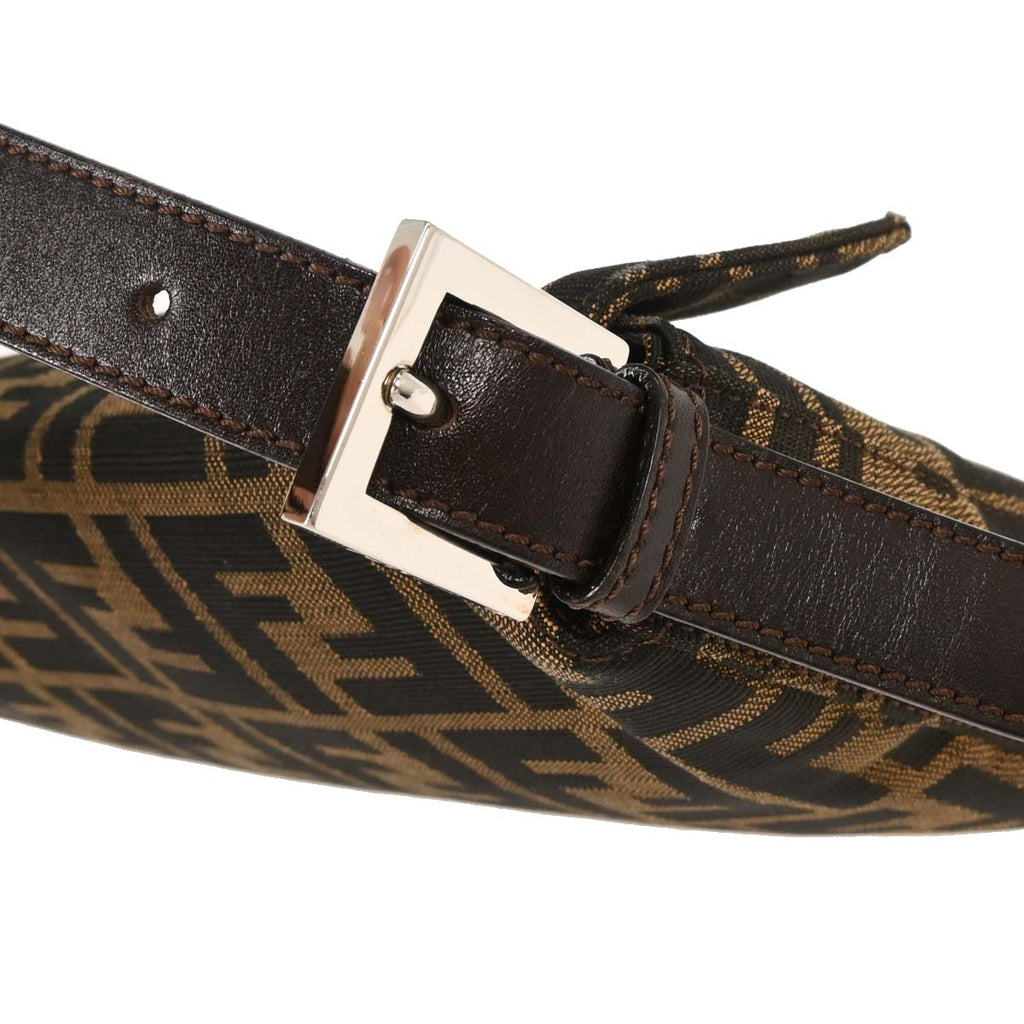 Fendi Brown Zucca Baguette Handbag