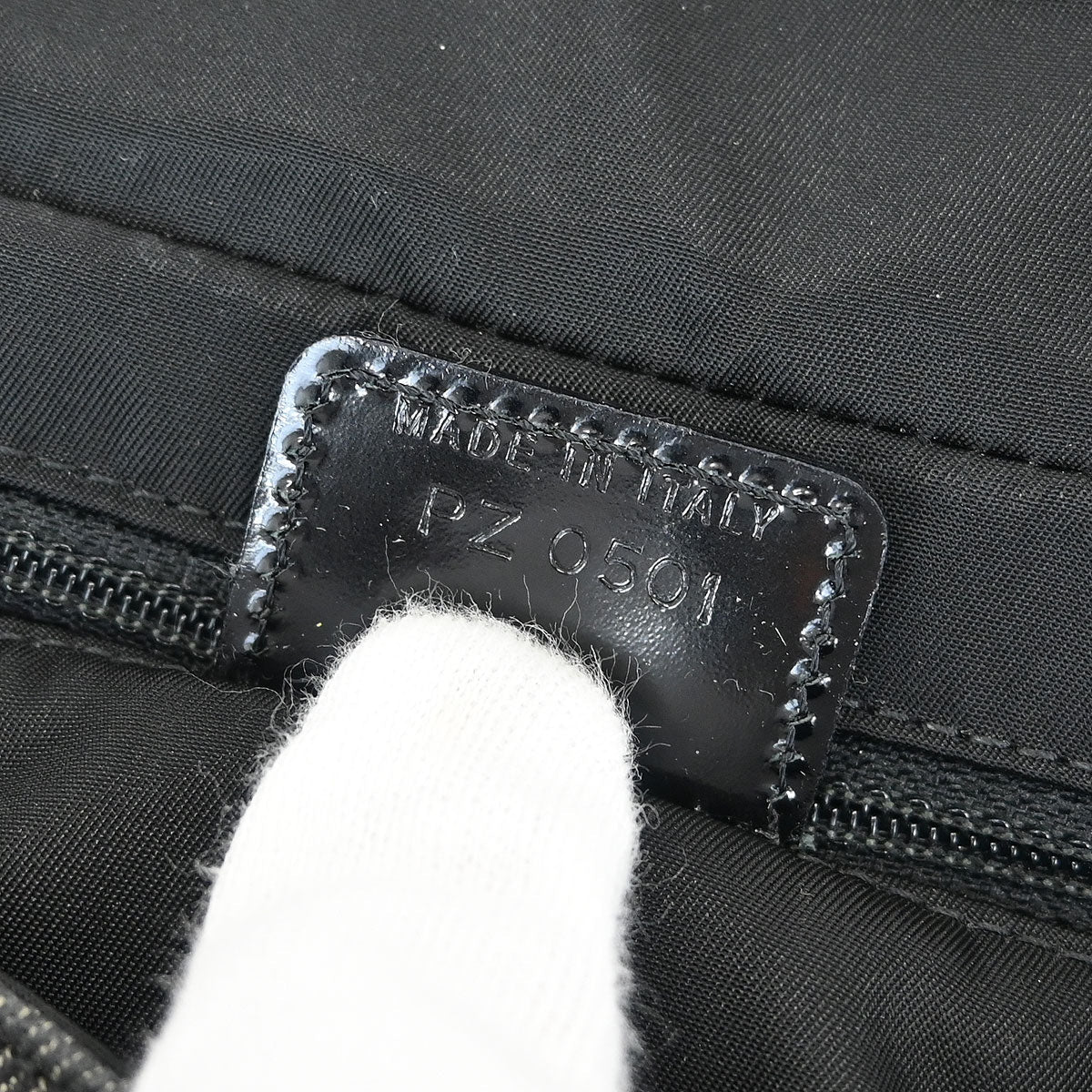 Christian Dior Black Denim Malice Handbag