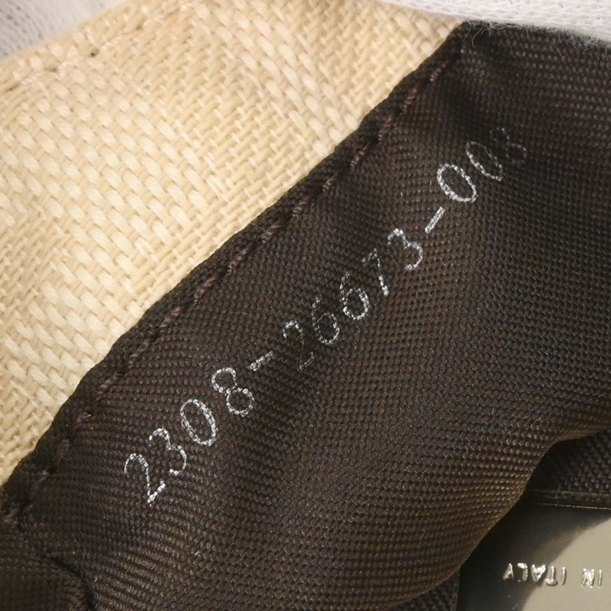 Fendi Ivory Canvas Zucca Micro Handbag