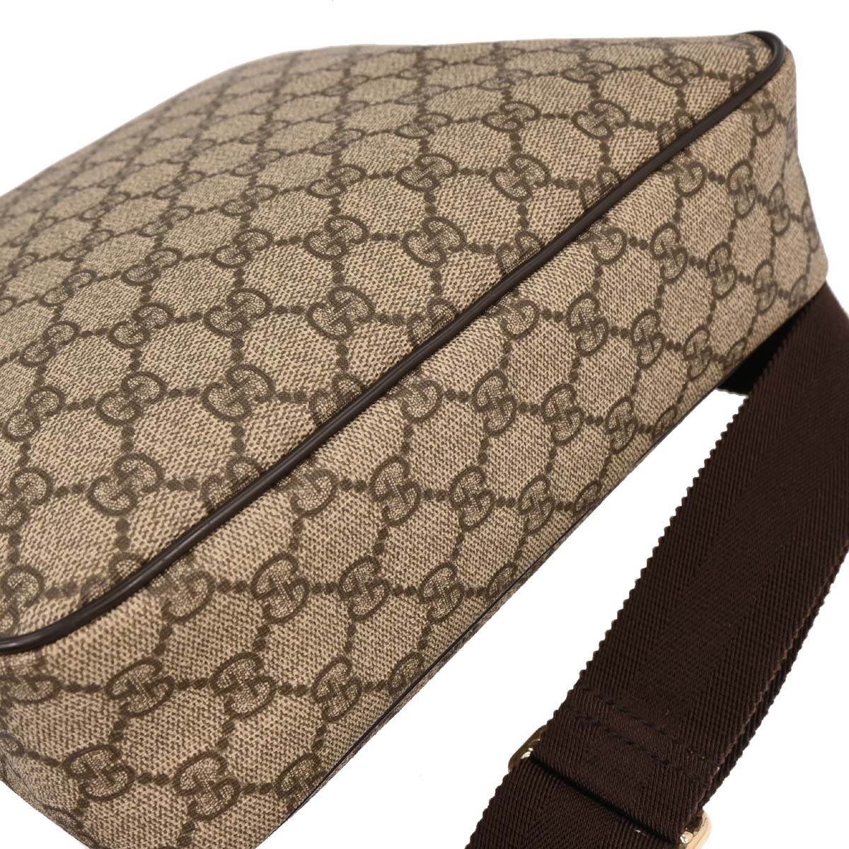 Gucci Brown PVC GG Shoulder Bag