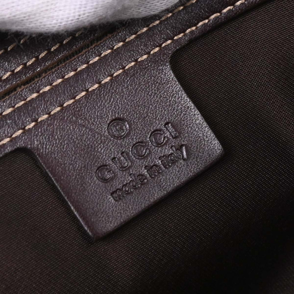 Gucci Brown PVC GG Shoulder Bag