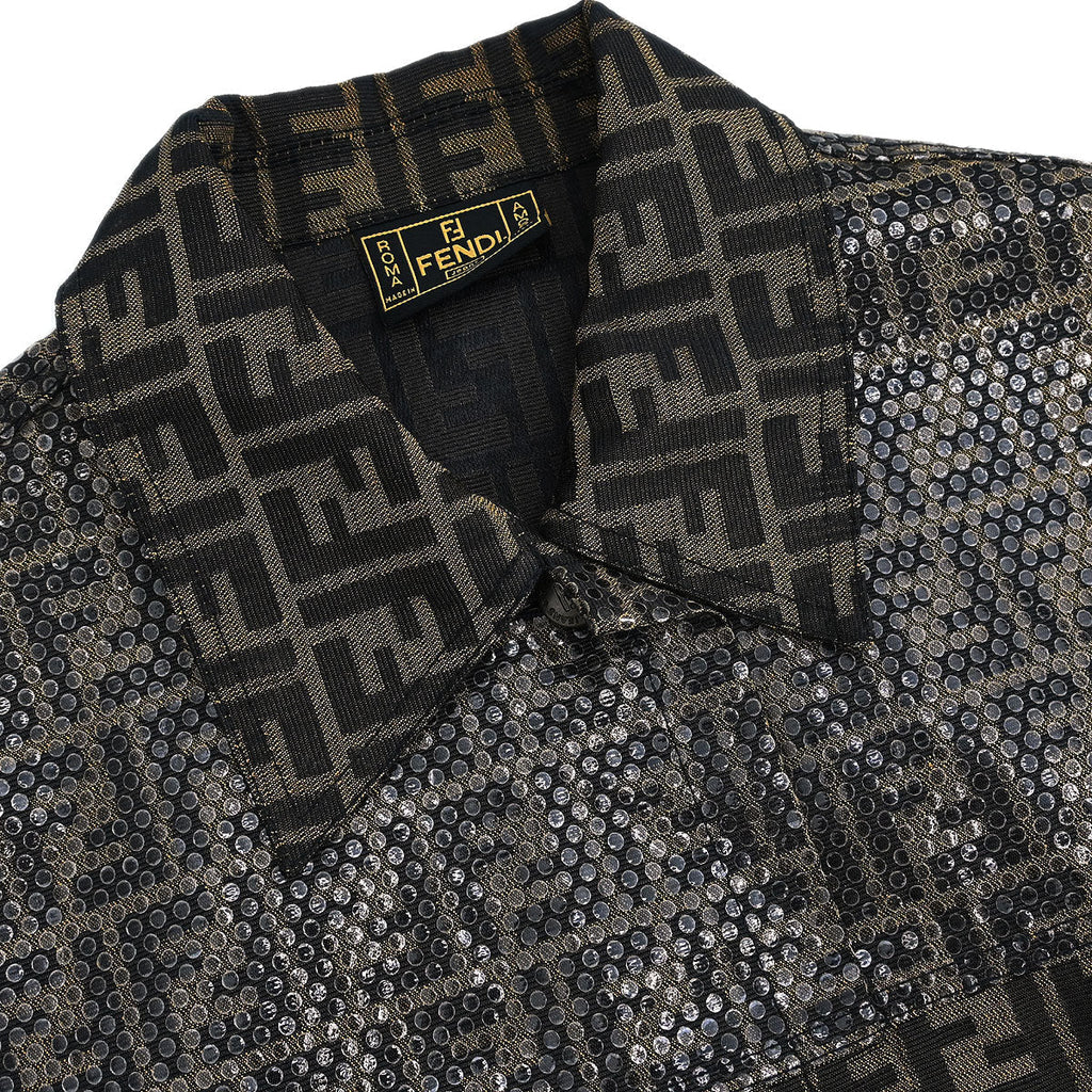 Fendi Jacket Zucca Brown #42