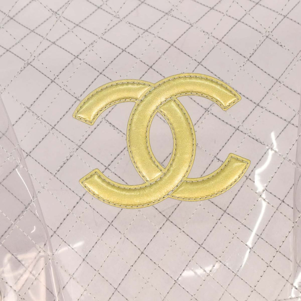 Chanel 2006-2008 Clear PVC Tote Handbag