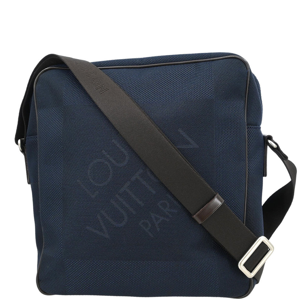 Louis Vuitton Navy Damier Geant Pilot Shoulder Bag N41159