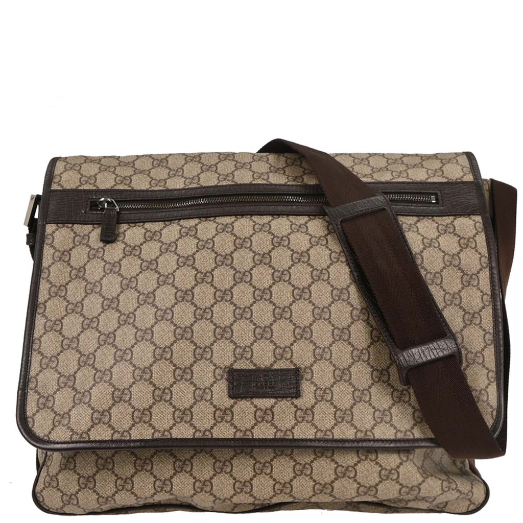 Gucci Beige PVC GG Shoulder Bag
