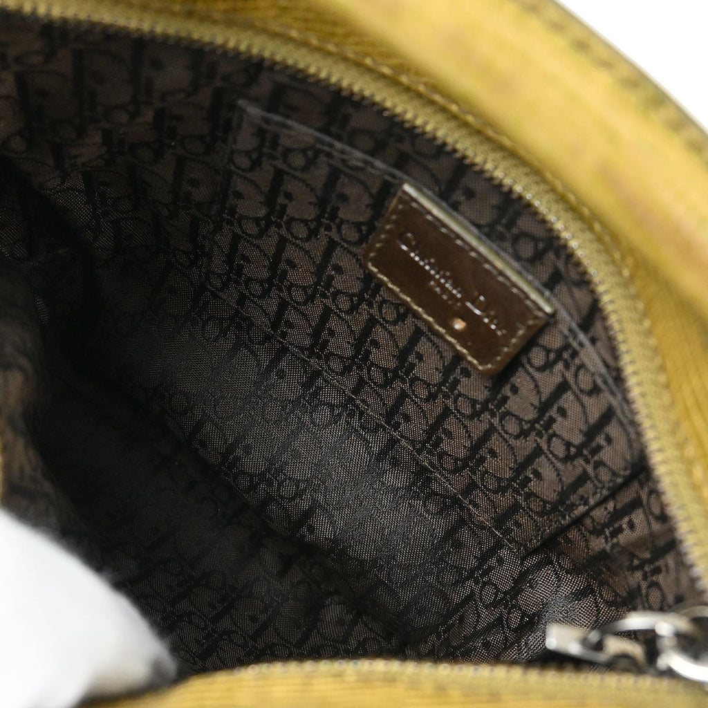 Christian Dior * Green Lizard Corset Ballet Bag Handbag