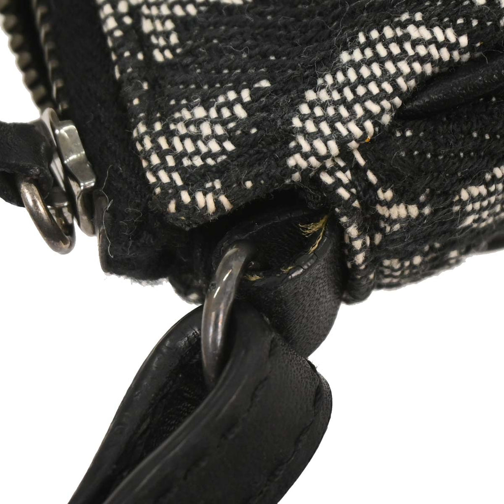 Christian Dior Black Trotter Saddle Handbag