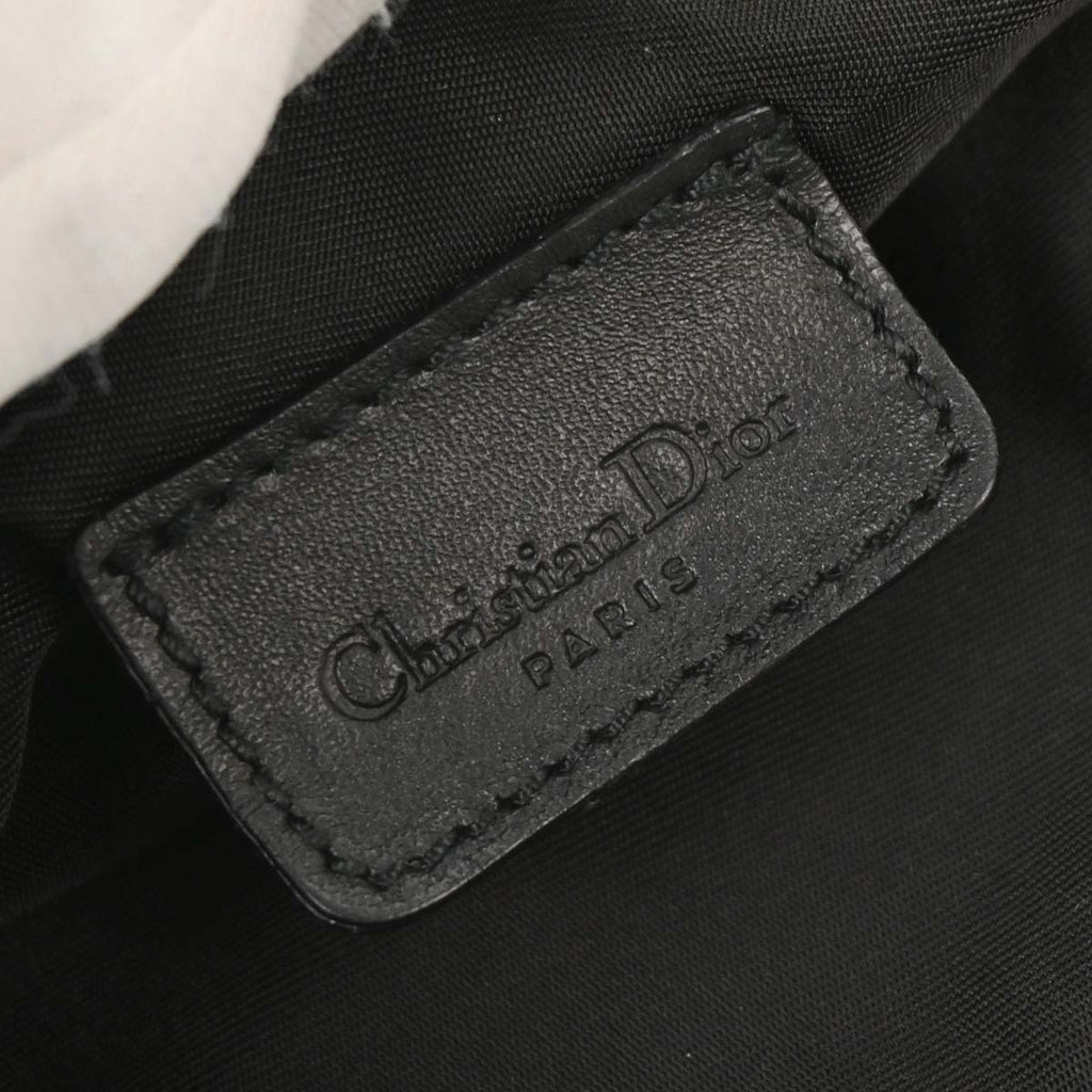 Christian Dior Black Trotter Saddle Handbag