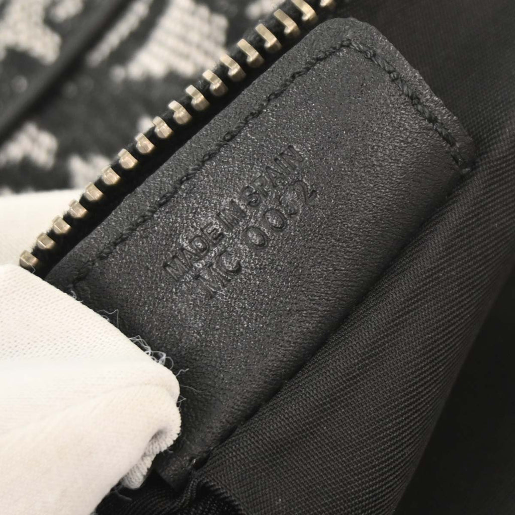 Christian Dior Black Trotter Saddle Handbag
