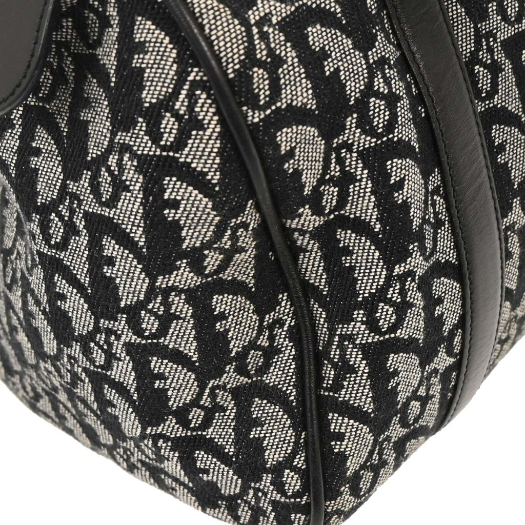 Christian Dior Black Trotter Duffle Handbag