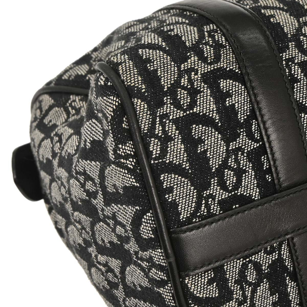 Christian Dior Black Trotter Duffle Handbag