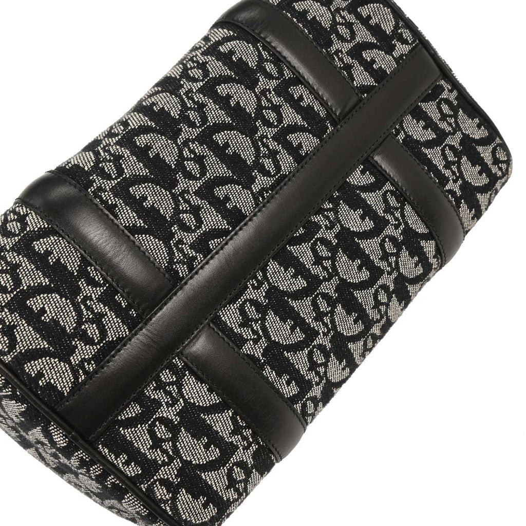 Christian Dior Black Trotter Duffle Handbag