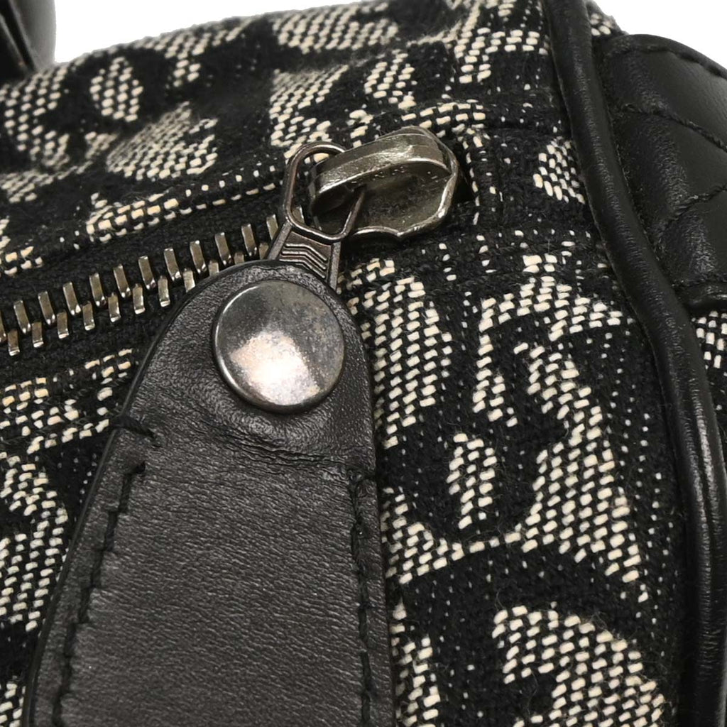 Christian Dior Black Trotter Duffle Handbag
