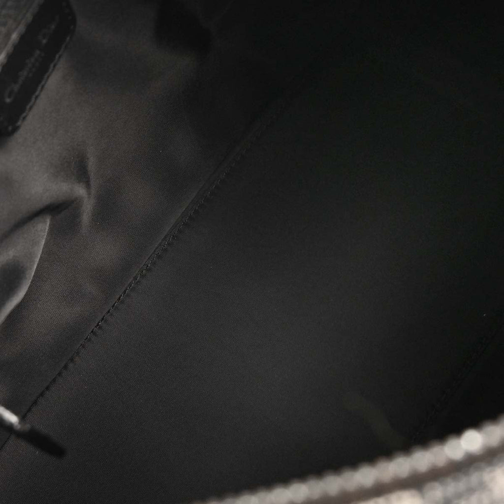 Christian Dior Black Trotter Duffle Handbag