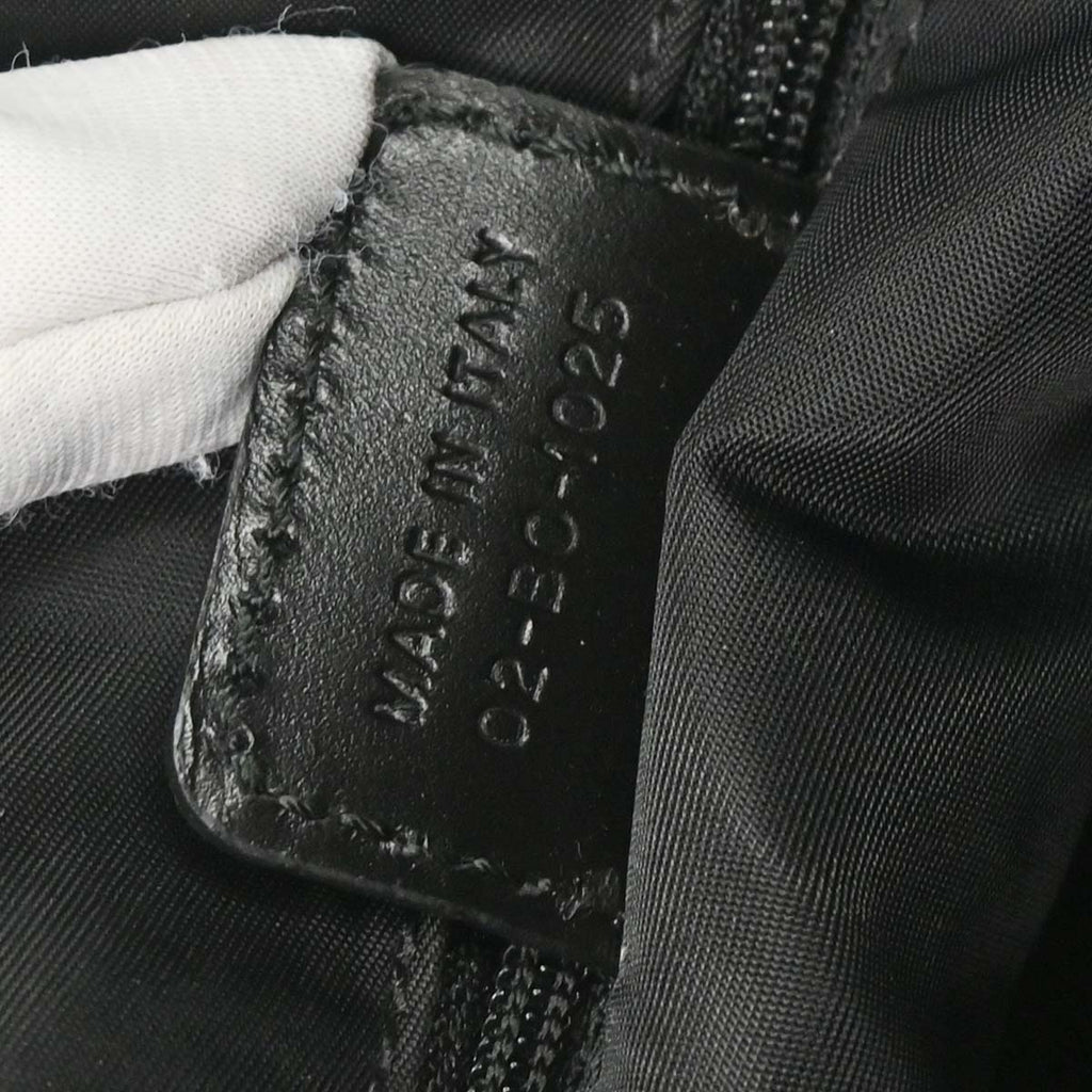 Christian Dior Black Trotter Duffle Handbag