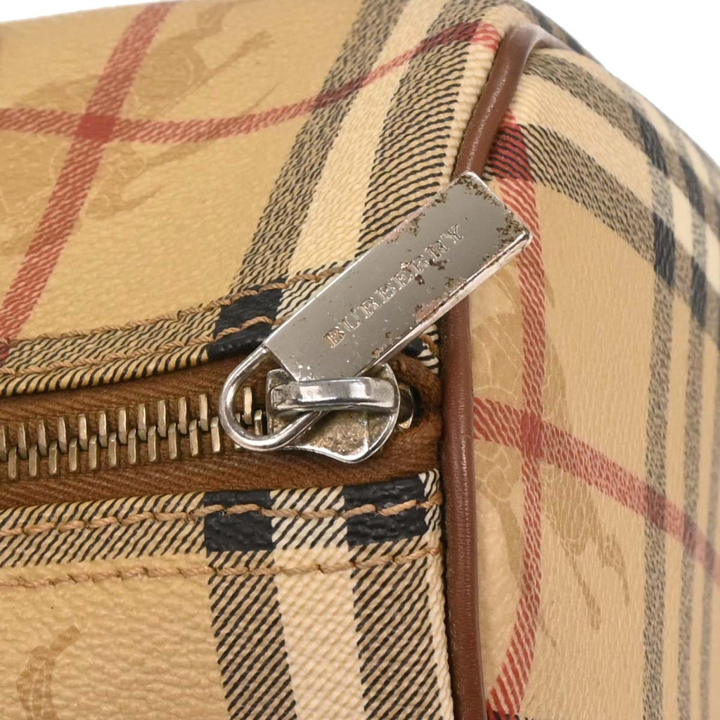 Burberry Beige House Check Duffle Handbag