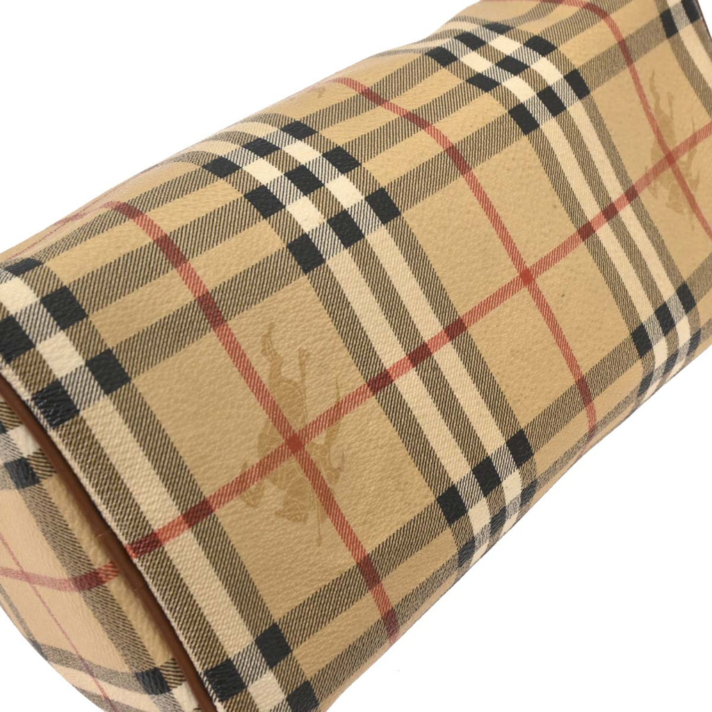 Burberry Beige House Check Duffle Handbag