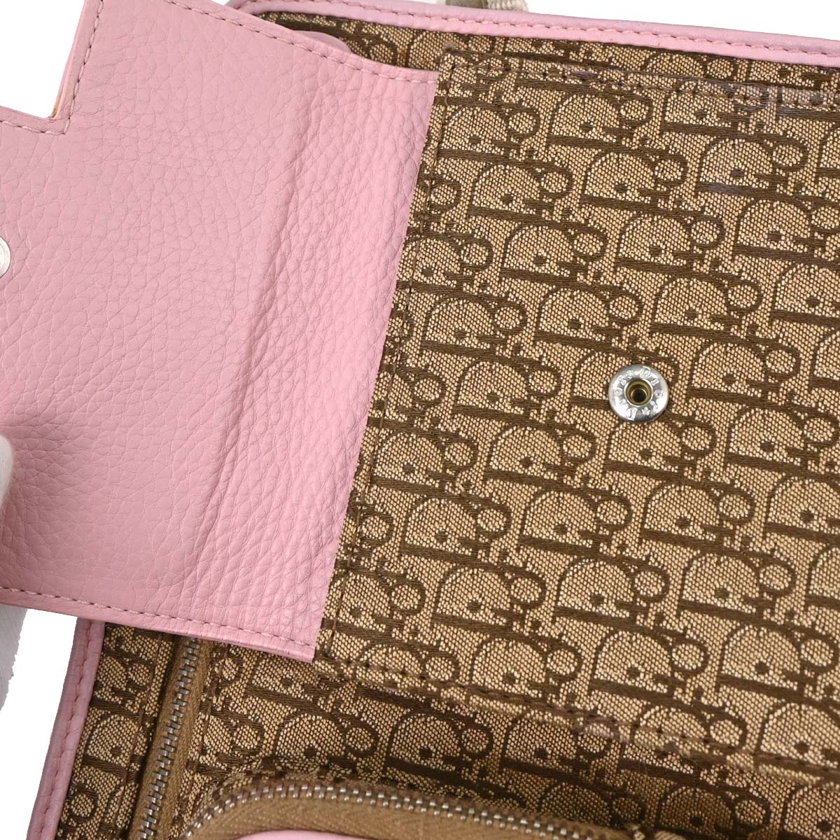 Christian Dior Beige Pink Trotter Street Chic Bum Bag