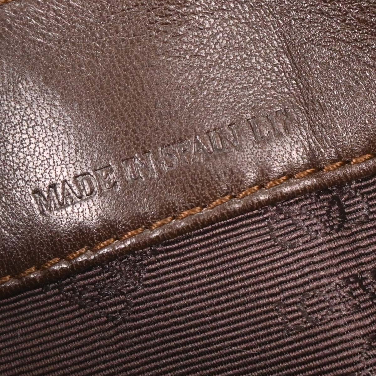 Loewe Brown Lambskin Handbag