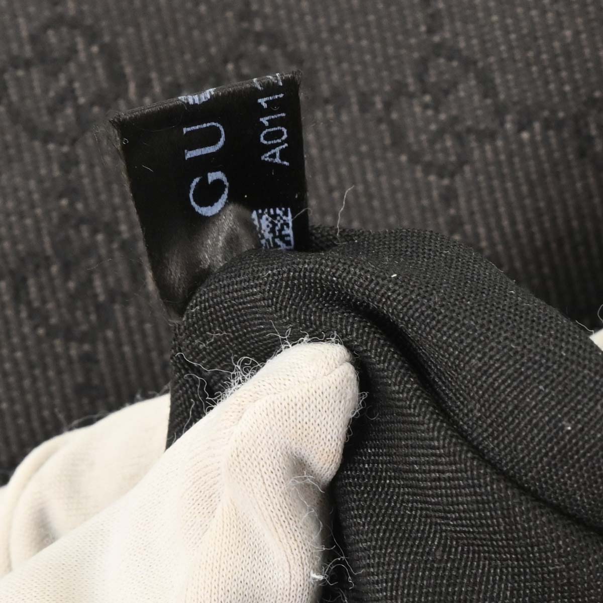 Gucci Dark Gray Black GG Handbag