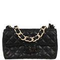 Chanel 2000-2002 Black Lambskin Shoulder Bag