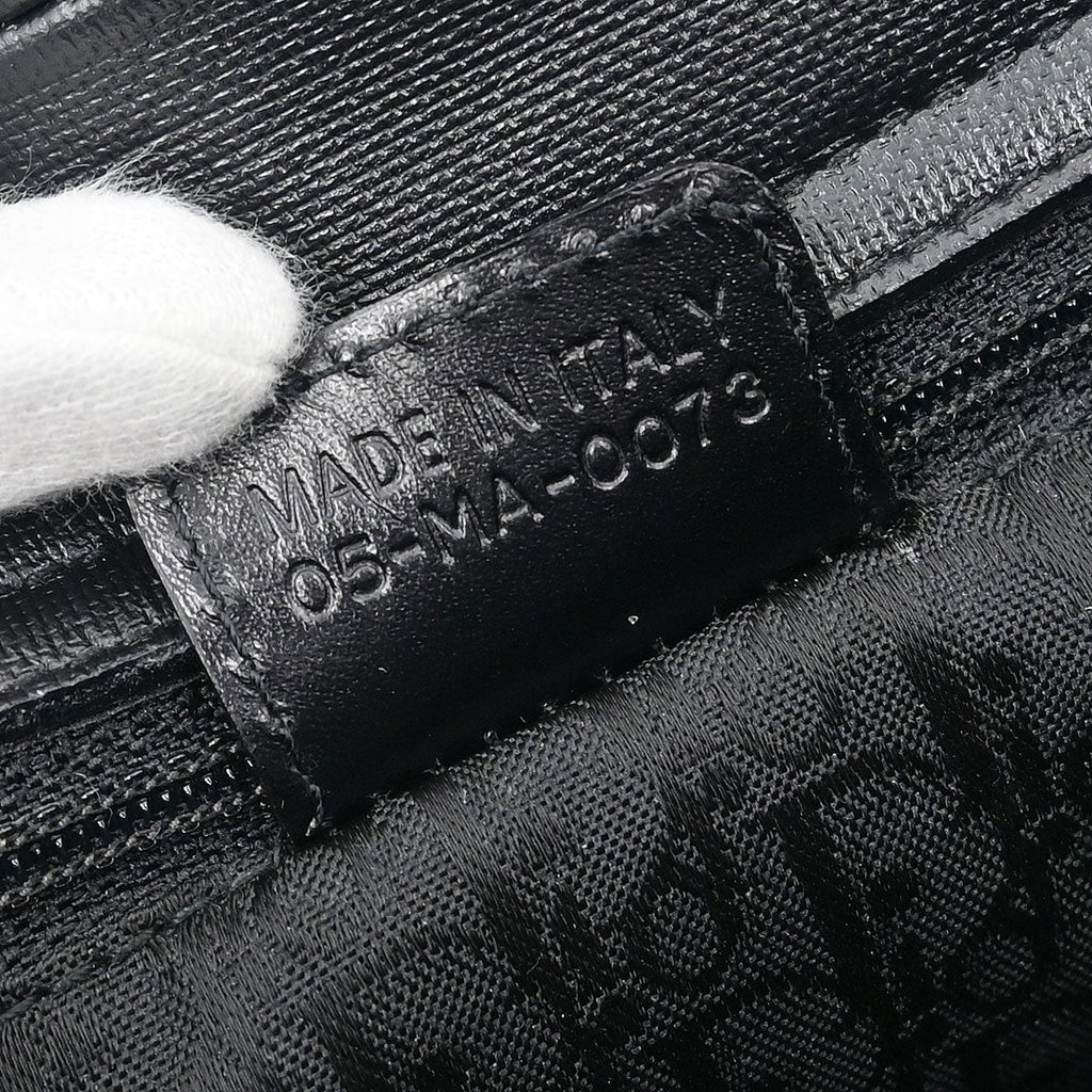 Christian Dior Black Leather Handbag