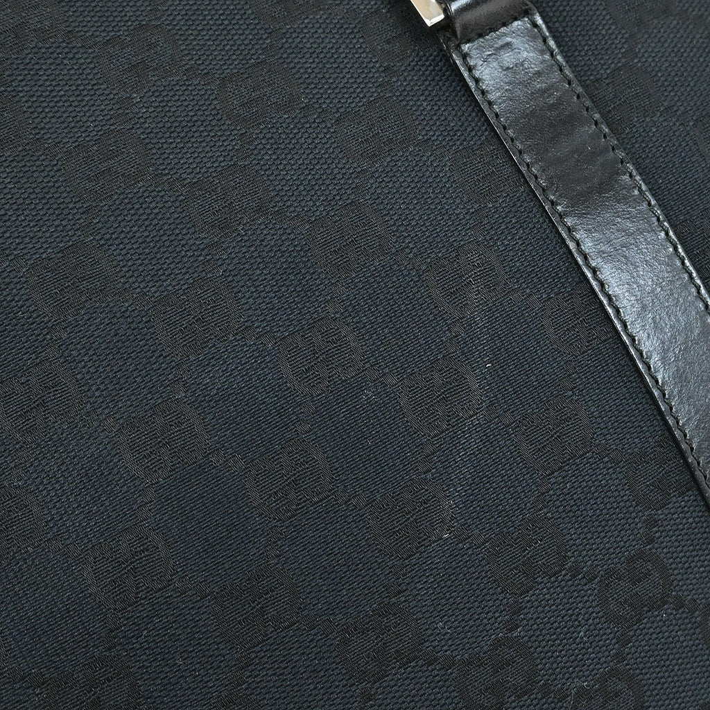 Gucci Black GG Jackie Handbag