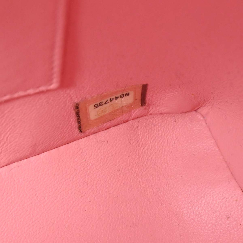Chanel 2003-2004 Pink Caviar Medallion Tote Handbag