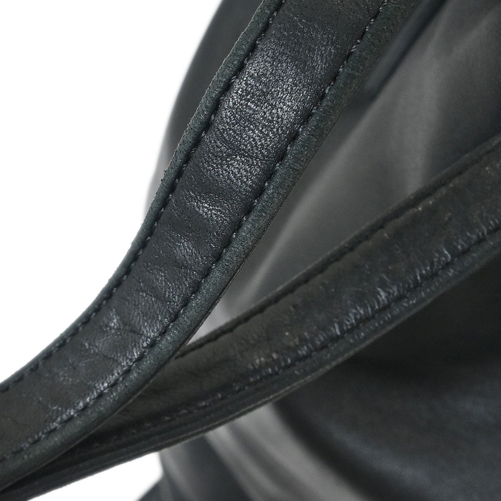Loewe Black Lambskin Drawstring Backpack