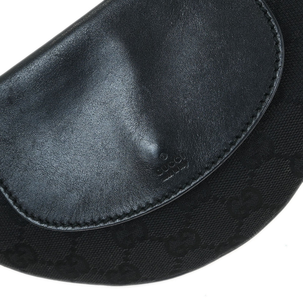 Gucci Black GG Bum Bag