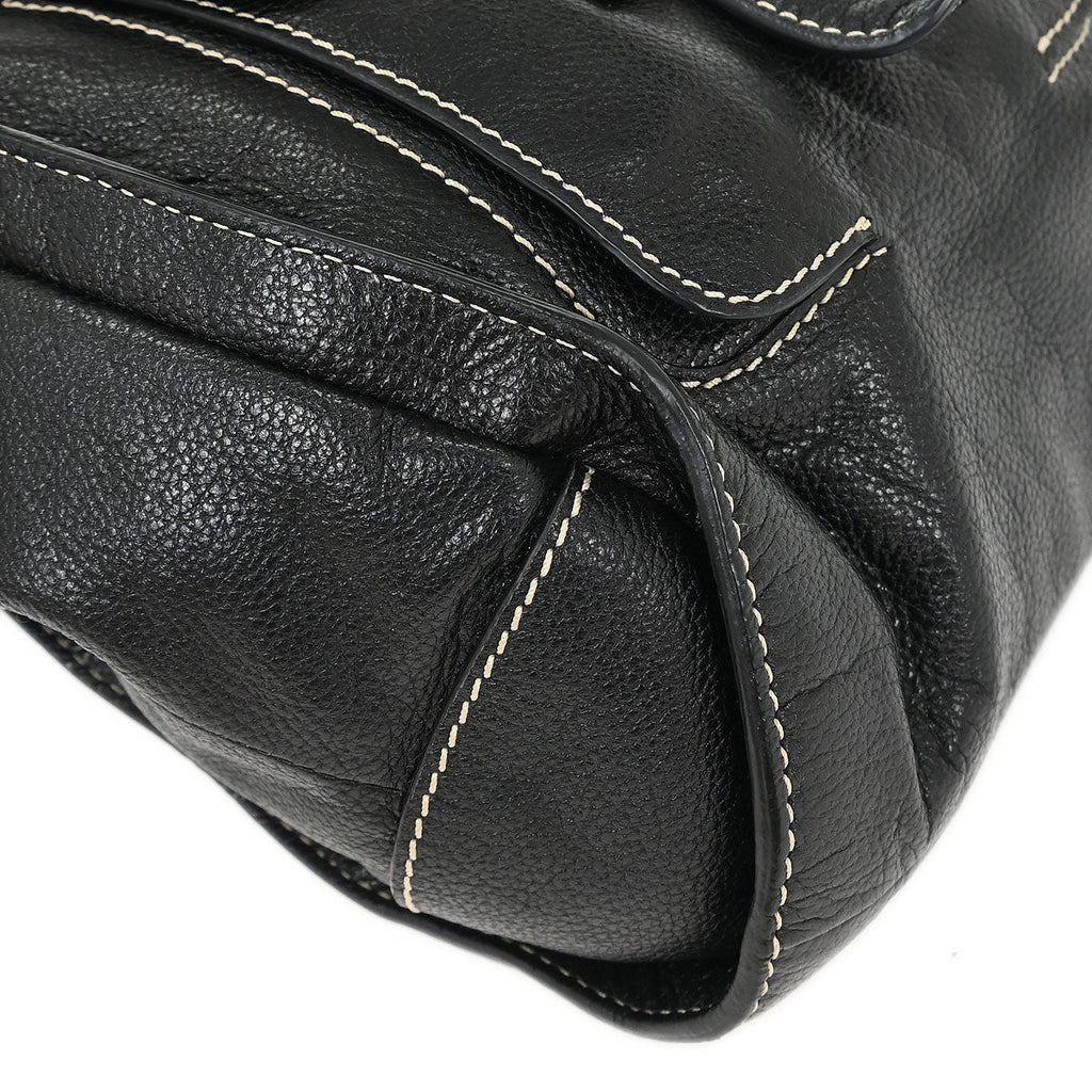 Loewe * 2008 Leather Shoulder Bag