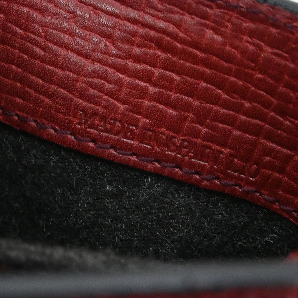 Loewe Bordeaux Leather Shoulder Bag