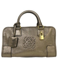 Loewe Gold Lambskin Amazona 28 Handbag