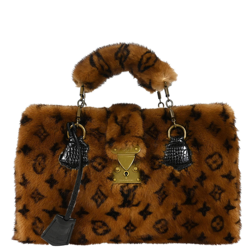 Louis Vuitton * Monogram Mink Fabuleux Handbag M92700