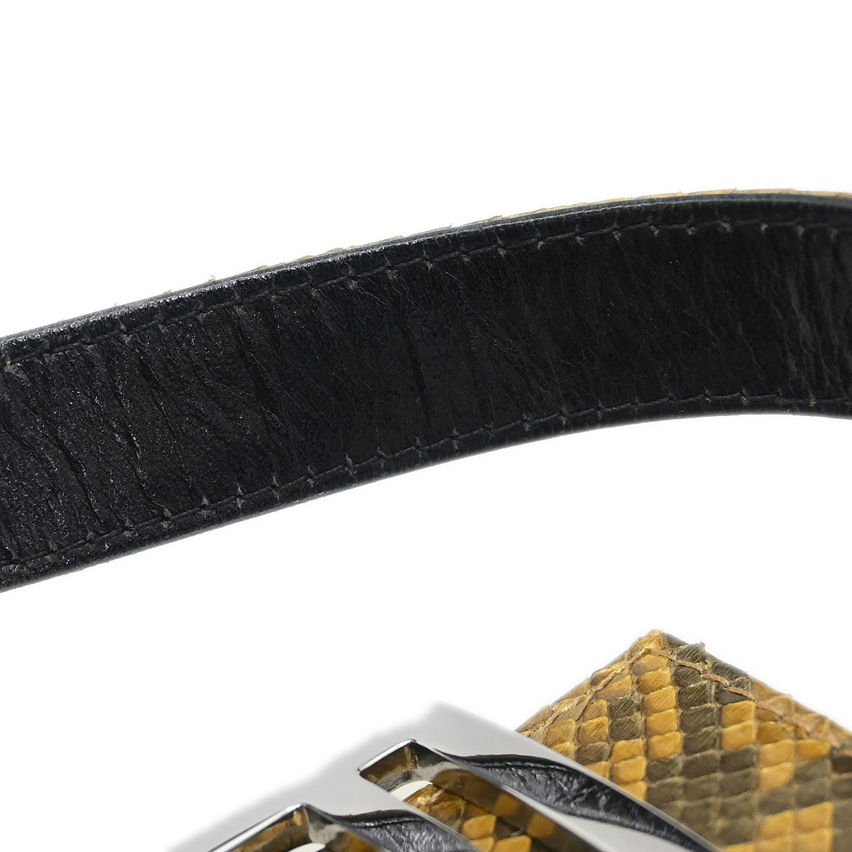 Fendi * Gold Black Sequins Zucca Shoulder Bag