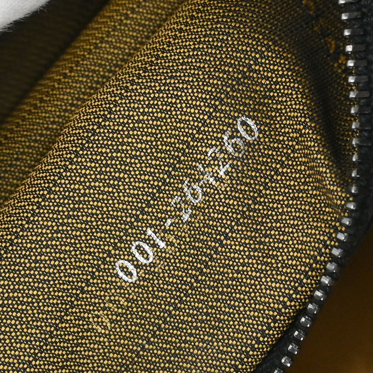 Fendi * Gold Black Sequins Zucca Shoulder Bag