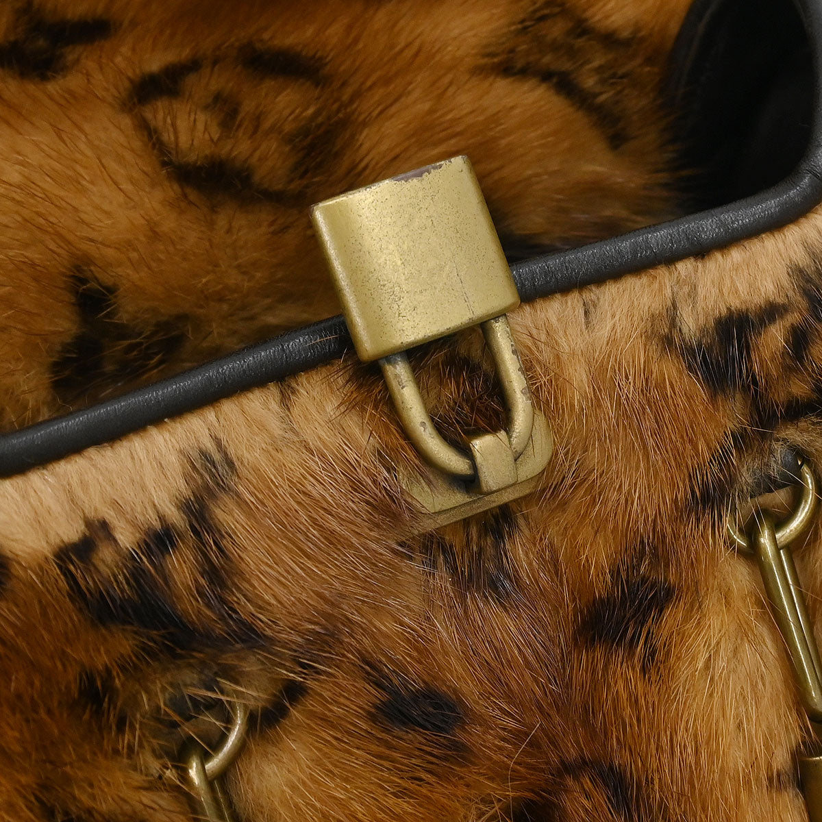 Louis Vuitton * Monogram Mink Mini Papillon M71944