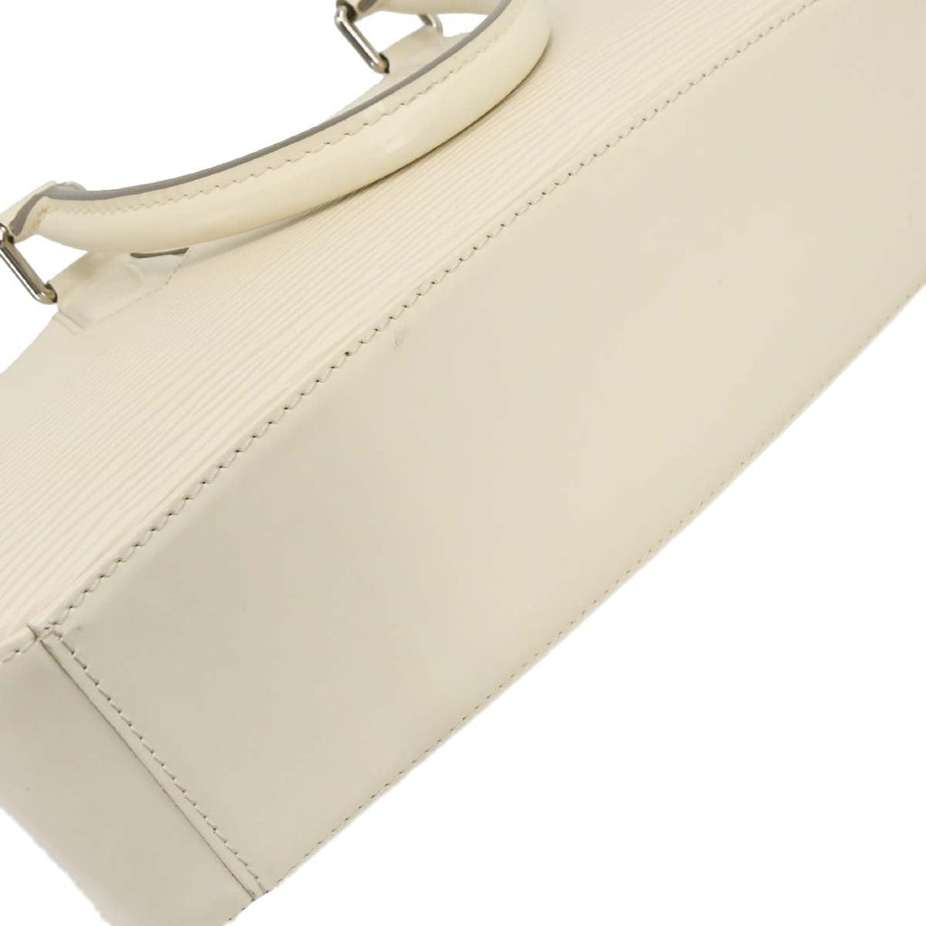 Louis Vuitton Ivory Epi Jasmin Handbag M5208J