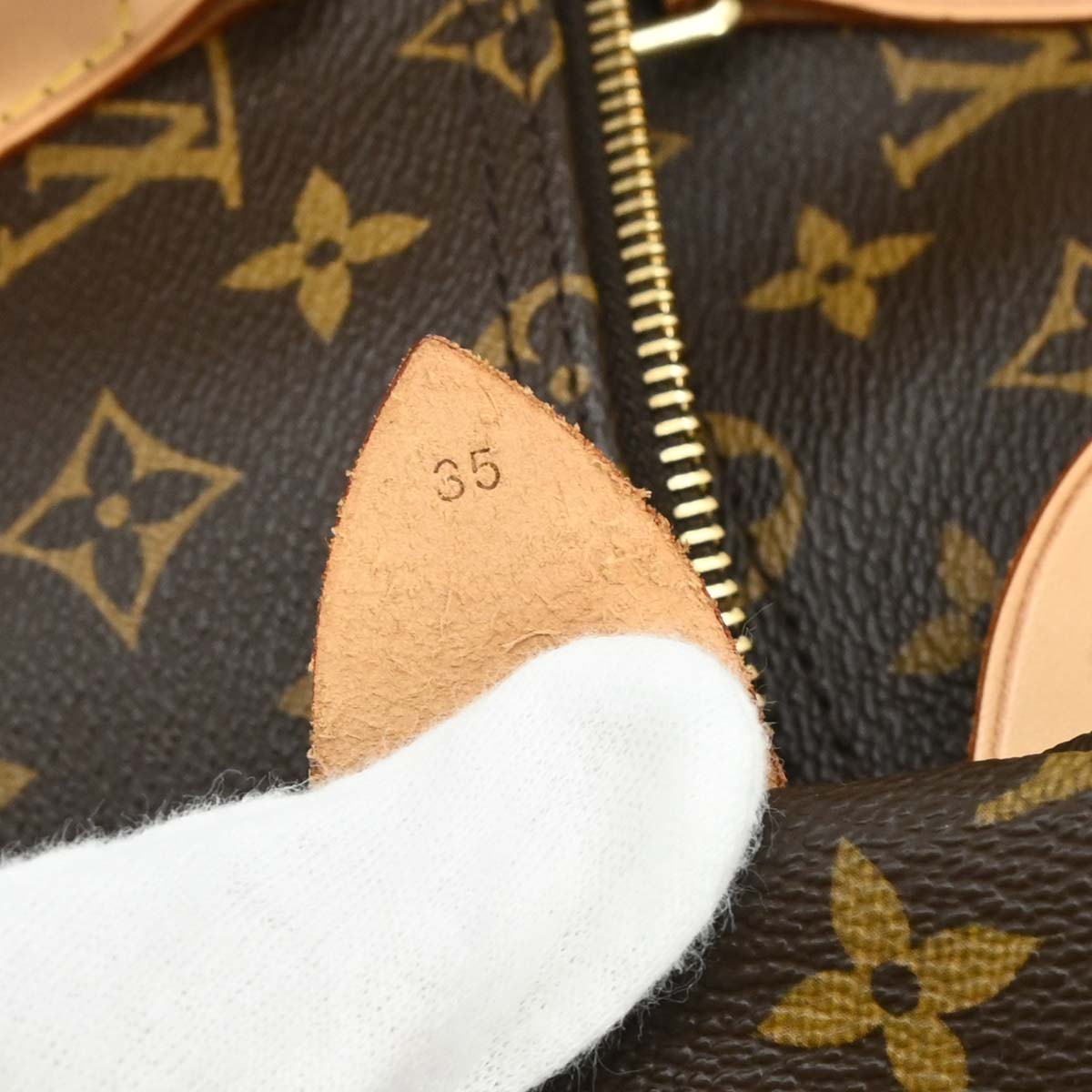 Louis Vuitton Monogram Speedy 35 Handbag M41524