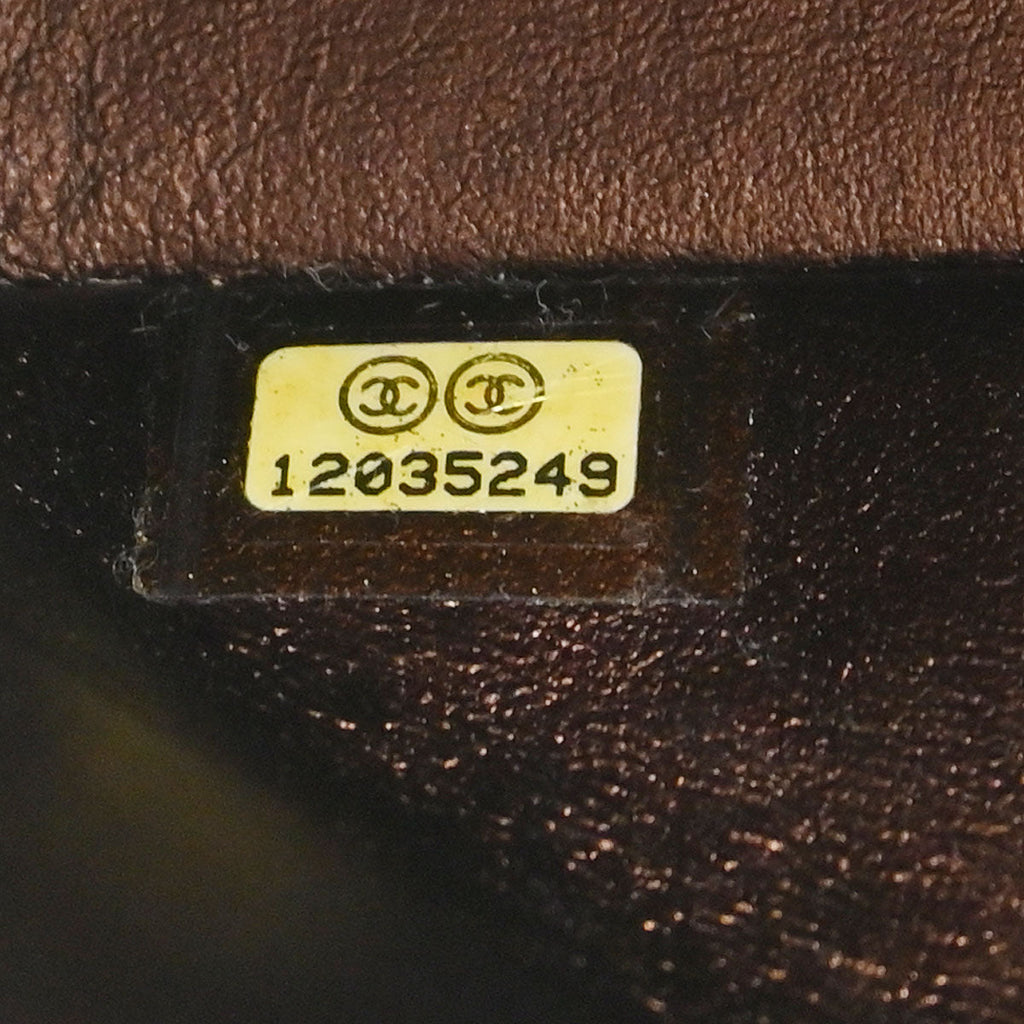 Chanel * 2008-2009 Gold Lambskin Medium Classic Double Flap Shoulder Bag