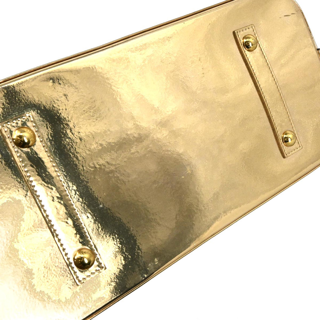 Louis Vuitton Gold Monogram Miroir Alma MM Handbag M93624