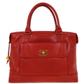 Chanel 1994-1996 Red Caviar Handbag