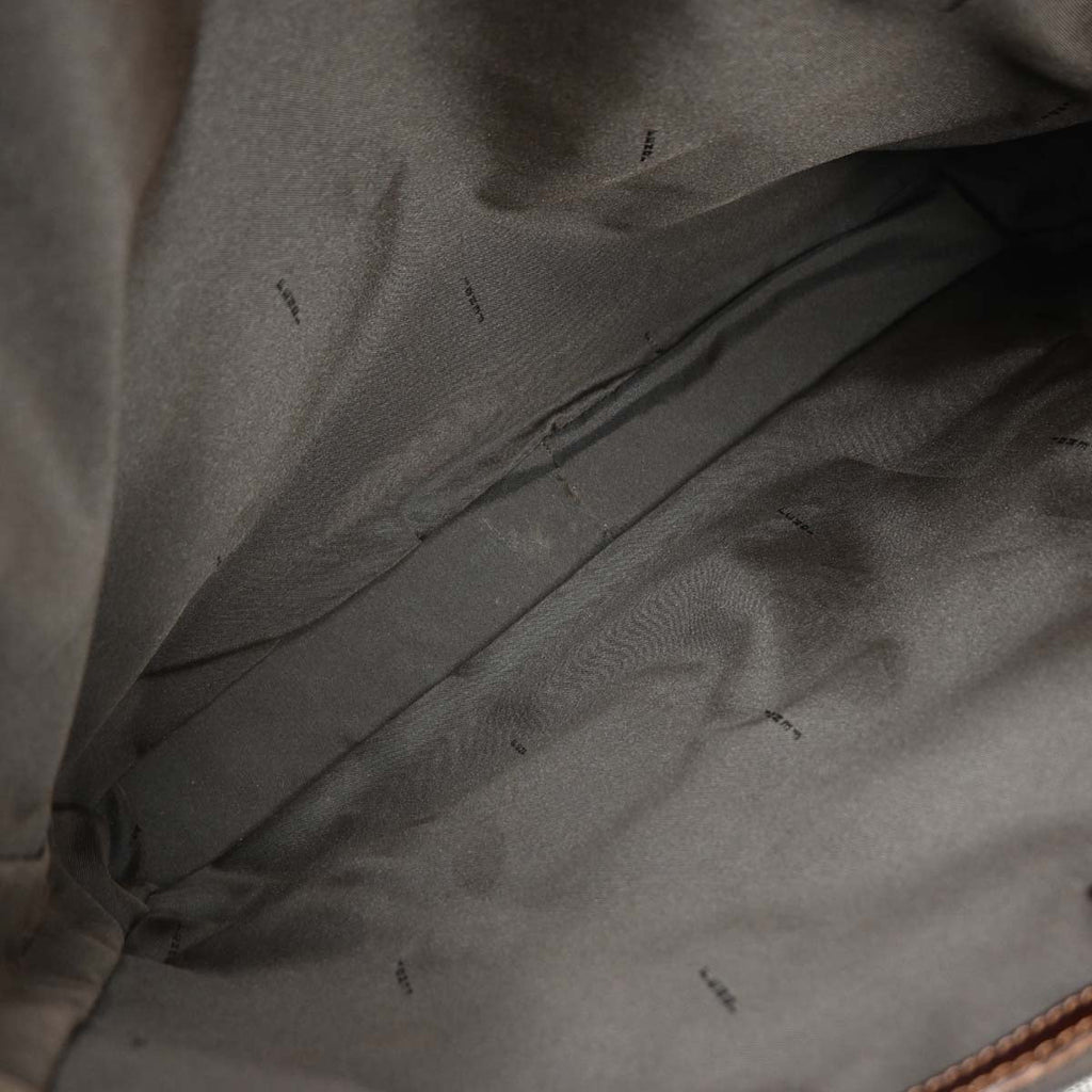 Fendi Brown Canvas Zucca Tote Bag
